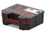 Container colectiv negru cu capac transparent &icirc;nalt KISTENBERG KTGC302510BS