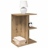 VidaXL Noptiere 2 buc Stejar artizanal 46,5x29x61 cm Lemn prelucrat