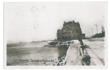 4525 - CONSTANTA, Cazinoul, Romania - old postcard, real PHOTO - used - 1929, Circulata, Printata