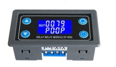 Releu temporizare temporizator timer 6-30 VDC foto