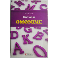 Dictionar omonime &ndash; Alexandru Emil M.
