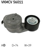 SKF VKMCV 56011 rola intinzator,curea transmisie