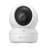 Cumpara ieftin Camera IP Wi-Fi Pan&amp;Tilt, Rezolutie 4K, Audio bidirectional, IR 10m, MicroSD card - EZVIZ CS-H6c(8WF,4mm)