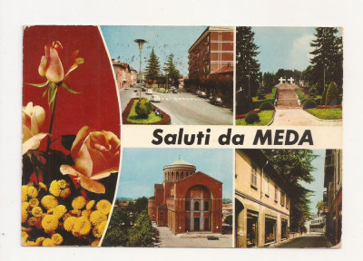 FA7 -Carte Postala - ITALIA - Meda, circulata 1976 foto