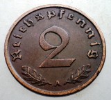 2.844 GERMANIA 2 REICHSPFENNIG 1938 A