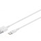 Cablu USB 2.0 Apple Lightning 0,5m Alb