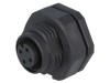 Conector M12 Mama Amphenol IP68 4 Pini Montare Panou DeviceNet/CANopen