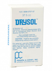 Drysol 37.5ml, Extra Strong, Antiperspirant Lichid Profesional foto
