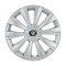 Set 4 Capace Roti, potrivite jantelor de R16, pentru Skoda, model delta cromat