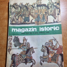 Revista Magazin Istoric - Aprilie 1989