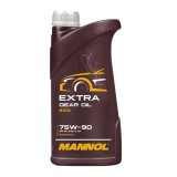 Ulei Transmisie Sintetic MANNOL Extra Gear Oil 75W-90 GL-4 GL-5, Universal, 1 litru, Pentru Cutii Manuale si Diferentiale (inclusiv LS), Economie Comb
