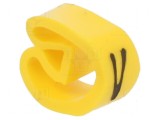 Markere Marcaj PVC galbenă 4-10mm -30&divide;60&deg;C