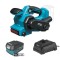 Masina de slefuit cu banda abraziva, cu acumulator 4 Ah, incarcator 18V Li-ion, 76x457 mm, SAS+ALL, Dedra GartenVIP DiyLine