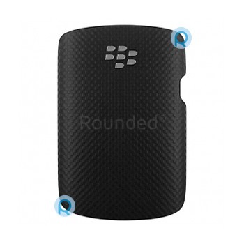 Capac baterie BlackBerry 9360 Curve țesut negru foto