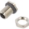 Conector M5 Mamă THT 4 pini aurit