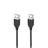 Cablu USB 2.0 A-A, 3m, Eco-Line, Transfer Date, Negru