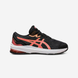 &Icirc;NCĂLȚĂMINTE ALERGARE ASICS GT-1000 NEGRU/CORAI FETE