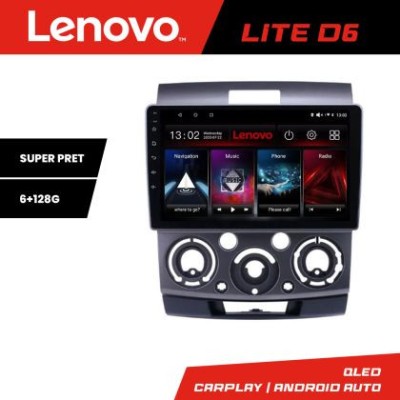 Navigatie Ford Ranger Mazda BT50 2007-2012 Lenovo Kit-RANGER 8 core 6+128 GB Android Waze USB Navigatie Internet Youtube Radio CarStore Technology foto