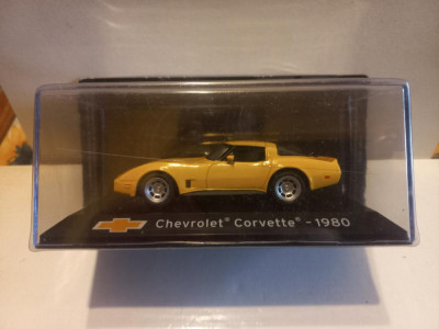 Macheta Chevrolet Corvette - 1980 1:43 Muscle Car foto