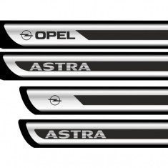 Set protectii praguri CROM - Opel Astra