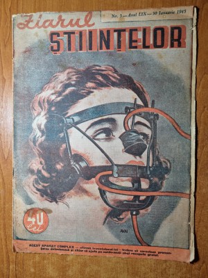 ziarul stiintelor 30 ianuarie 1945-rubrica sahului,rotile dintate foto