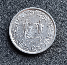 Suriname 1 cent 1976 foto