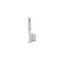 Blender si tocator 2in1 Rosberg, 400 W, tocator - 500 ml, lama din otel inoxidabil, Alb
