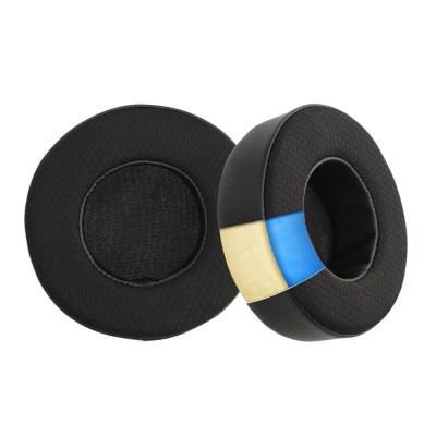 Set 2 Earpads kwmobile pentru Corsair Virtuoso RGB Wireless, Piele ecologica, Negru, 59504.01 foto