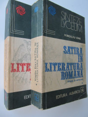 Satira in literatura romana - Studiu si antologie (2 vol.) - Virgiliu Ene foto