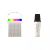 Microfon karaoke Smart copii si adulti, cu difuzor separat, Wireless,
