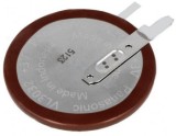 Acumulator cheie/reincarcabil Bmw Panasonic VL-3032/VCN 3V 100 mAh 2pin pentru PCB fixare vertical and Oslash 30x3.9mm
