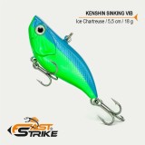 Vobler Fast Strike Kenshin Sinking Vib, Ice Chartreuse 006, 5.5cm, 18g