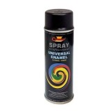 Spray Vopsea Negru Mat Profesional 400ml, RAL 9005, Universal, Metal, Lemn, Plastic