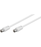 Cablu COAXIAL TV antena 5m tata-tata 75 ohm 70DB Dublu ecranat CCS, Goobay