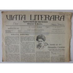 VIATA LITERARA , SAPTAMANAL , No. 5 , 1926