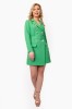 Rochie Tip Sacou Dama Elena - S(36), Verde, Oem