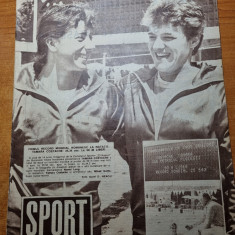 sport iunie 1986-steaua bucuresti campioana la fotbal,art. mircea sandu