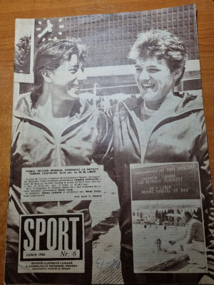 sport iunie 1986-steaua bucuresti campioana la fotbal,art. mircea sandu foto