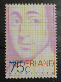 Olanda 1977 filosof , B. De Spinoza,serie 1v nestampilata