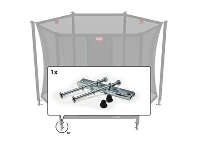 Set fixare teava trambulina Comfort foto