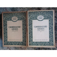 C. Doborgeanu-Gherea - Studii critice, 2 vol. (editia 1956)