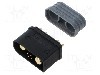Conector alimentare DC, 500V, 6 (4+2) pini, seria QS, {{Dimensiune pin}}. DONGGUAN QS ELECTRONIC TECH CO.,LTD - QS9L-M