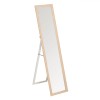 Oglinda Podea Suport Bej 36x156 cm Lemn/MDF/Sticla Batanta Hol Dormitor Stativa