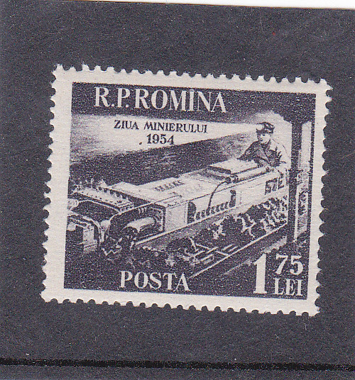 ROMANIA 1954 - ZIUA MINERULUI - MNH - LP 365,
