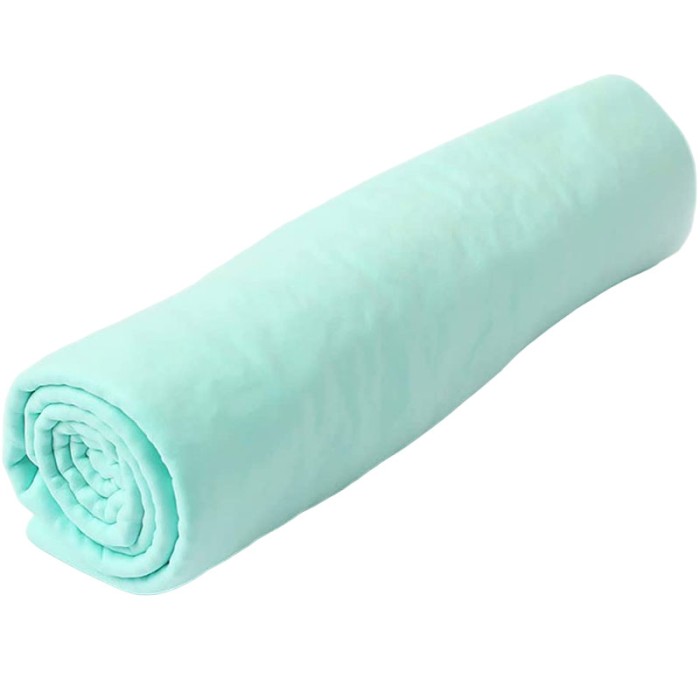 Laveta Imitatie Piele, Zamo&reg;, Super Absorbanta, Textura Fina si Moale, 66x43cm, Culoare Verde