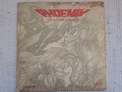 PHOENIX CANTOFABULE 1975 album dublu 2 lp disc vinyl muzica rock progresiv prog folk gatefold VG foto