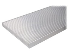 Radiator extrudat cu aripioare naturale SEIFERT ELECTRONIC L: 1000mm W: 362,5mm