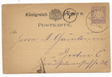 Germany Bayern 1880 Old postcard stationery Bergen Chiemgau to Berlin D.770