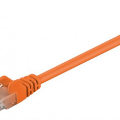 Cablu de retea U/UTP Goobay, cat5e, patch cord, 15m, portocaliu