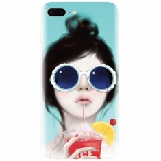 Husa silicon pentru Apple Iphone 8 Plus, Cute Girly 001